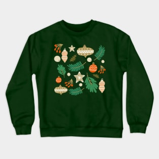 Christmas Baubles and Mistletoe Crewneck Sweatshirt